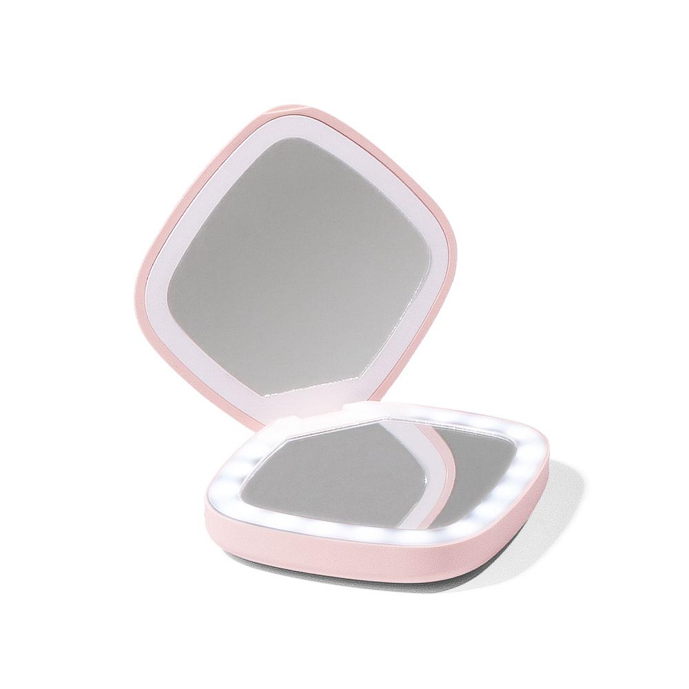 Mirror Compact with Wireless Charger